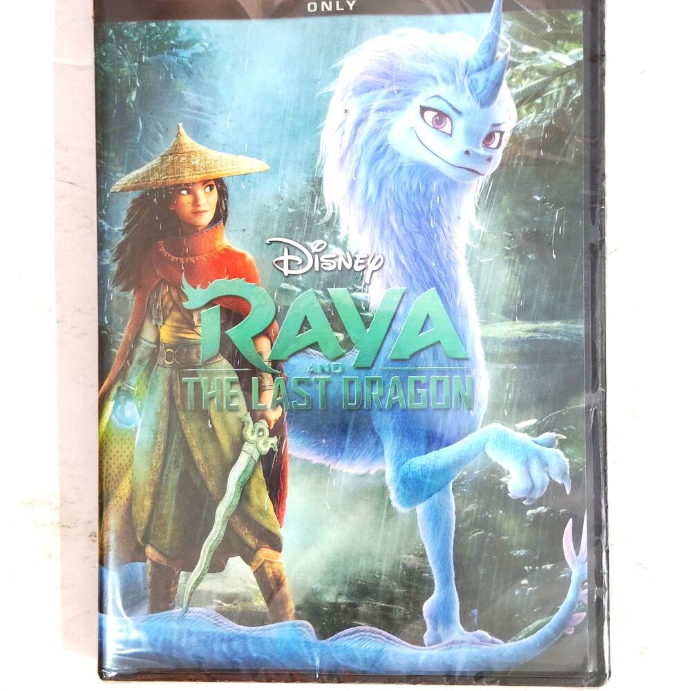 Raya and the Last Dragon DVD 2021 Disney Animated Family Movie Sealed NIP